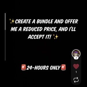 Create a Bundle Offer Sign